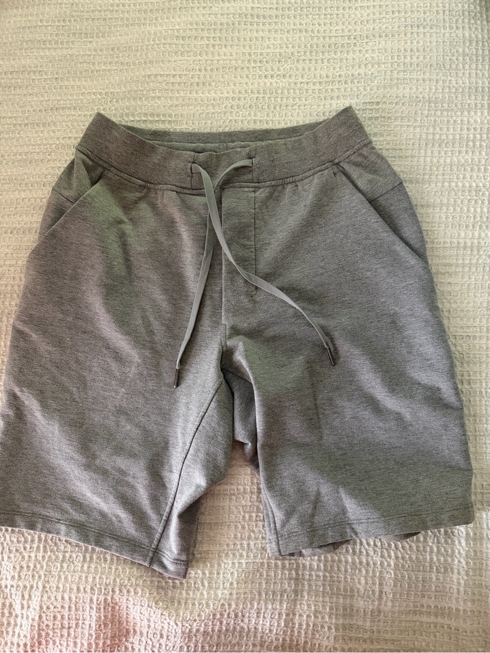 Men's Lululemon Grey Drawstring Athletic Shorts
